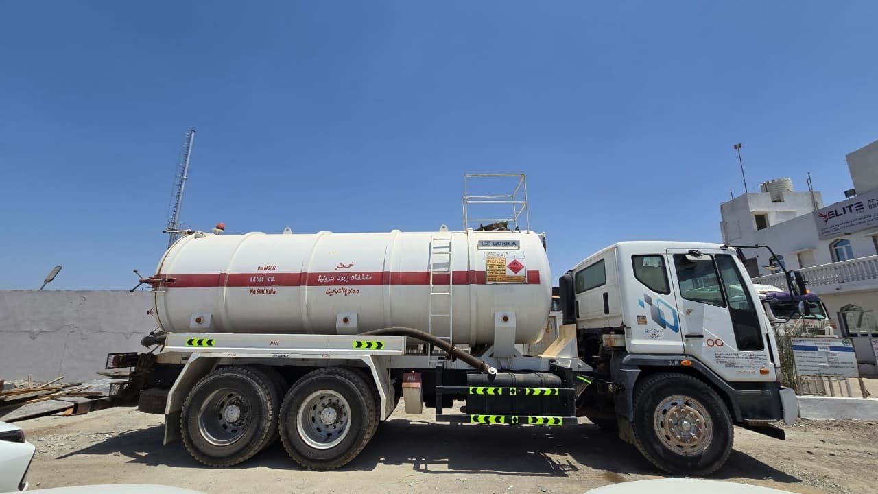 The Fleet That Moves the Sultanate of Oman's Industrial Waste Safely and Compliantly